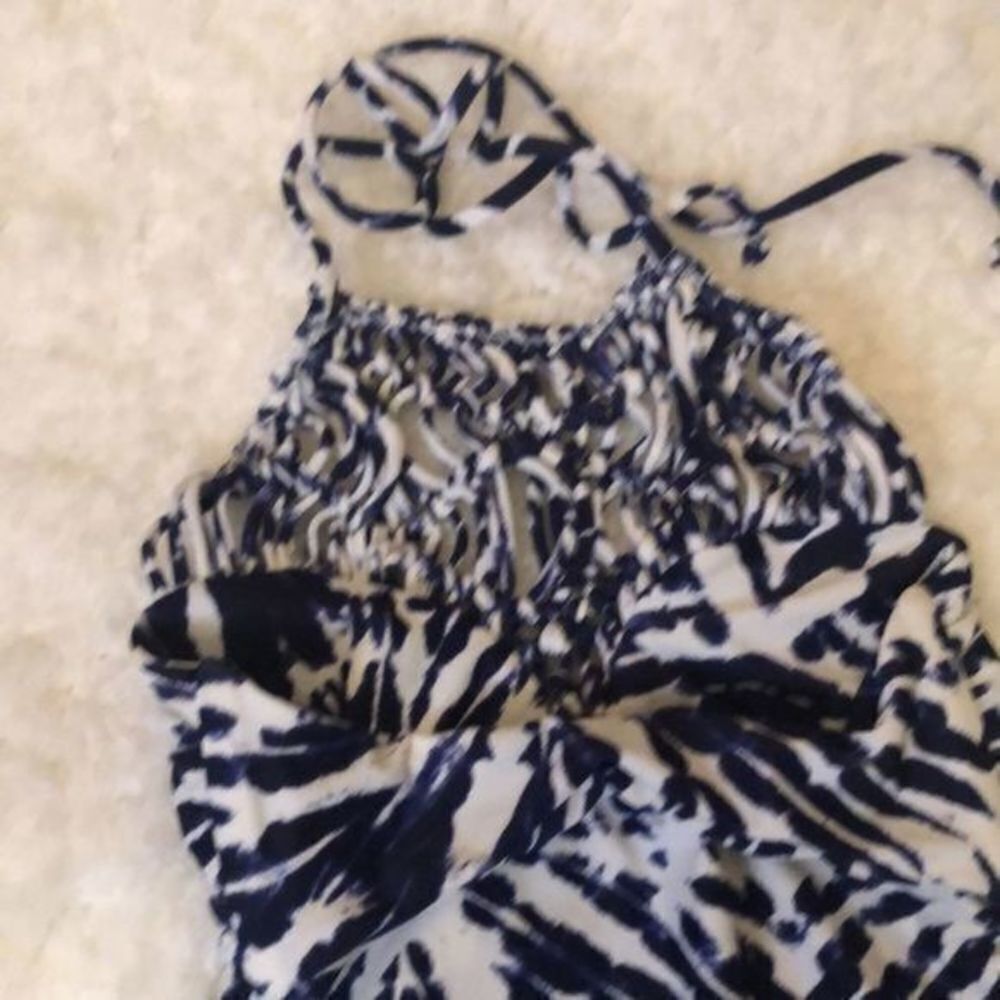 MIKOH moorea macrame one piece tie dye bathing suit - Picture 4 of 11